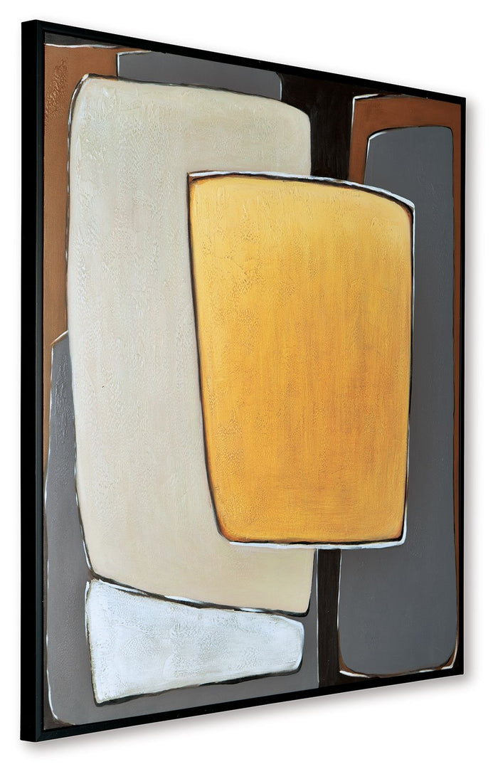 Actman - Wall Art - Cream / Brown / Gray image 4