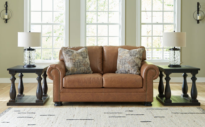 Carianna - Loveseat - Caramel image 4