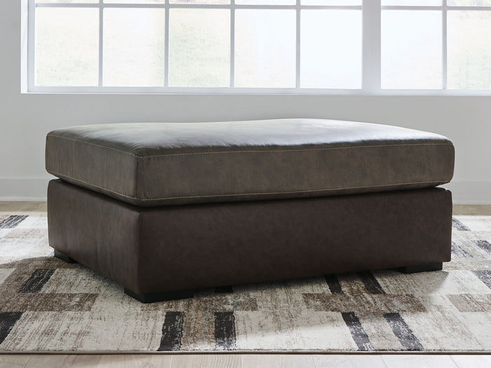 Castille Way - Oversized Accent Ottoman - Fossil image 4