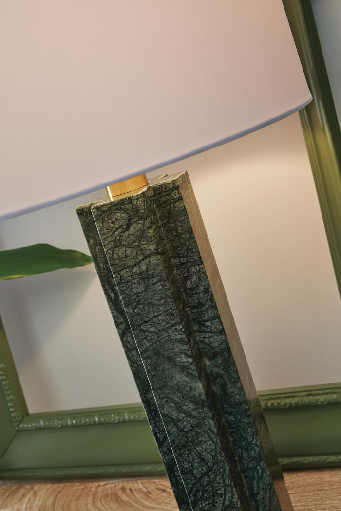 Keegan - Marble Table Lamp - Green image 4