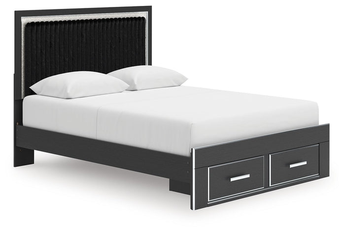 Zuraleus - Upholstered Panel Platform Storage Bed image 4