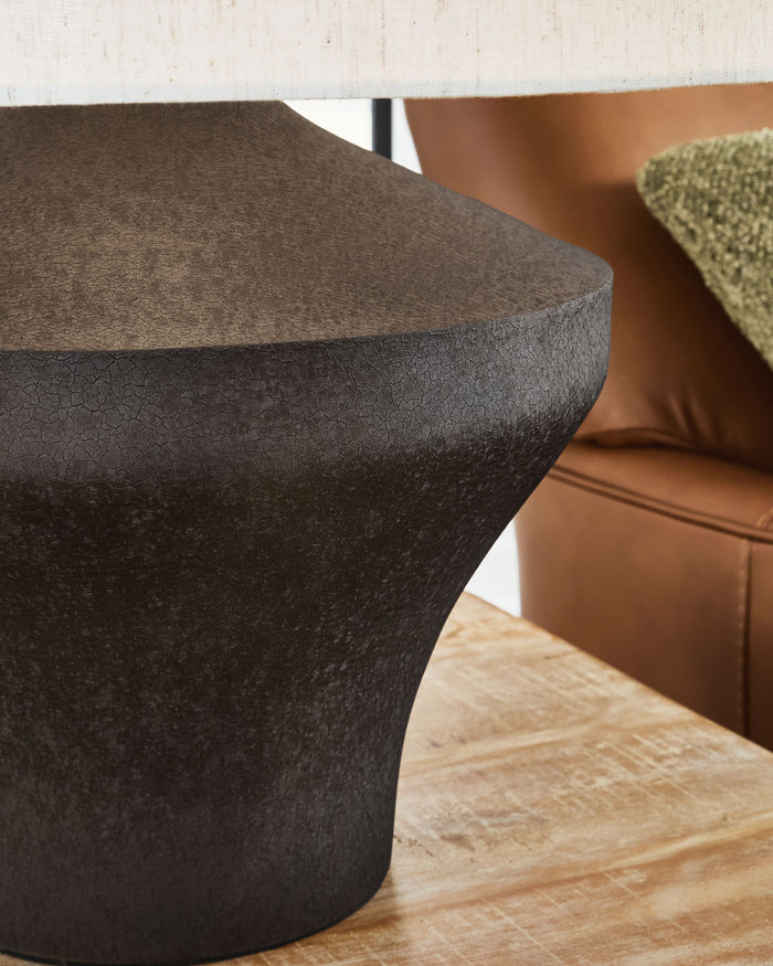Dolanham - Metal Table Lamp - Distressed Brown image 4