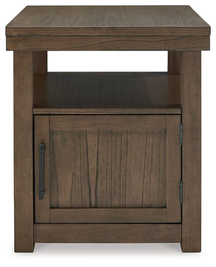 Boardernest - Rectangular End Table - Brown image 4
