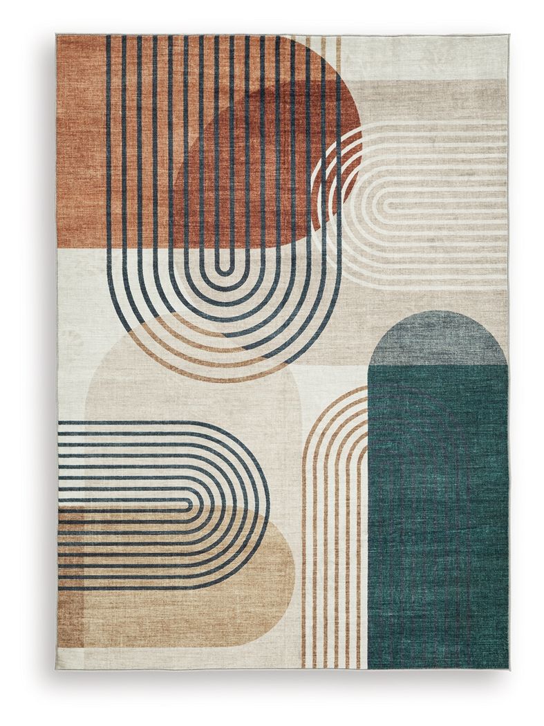 Beige / 5' x 7'