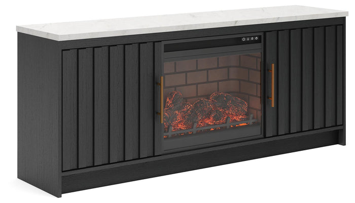 Cadmori - TV Stand With Fireplace Option image 3