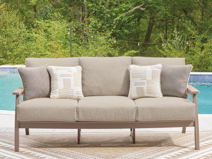 Grover Beach - Sofa With Cushion - Driftwood image 4
