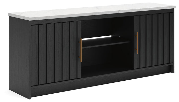 Cadmori - TV Stand With Fireplace Option image 1