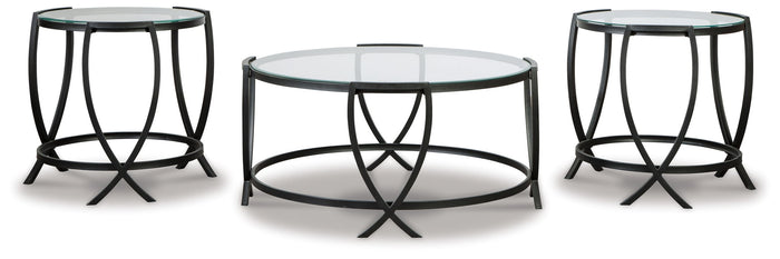 Tarrin - Occasional Table Set (Set of 3) - Black image 4