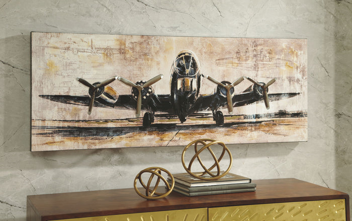 Kalene - Wall Art - Brown / Black image 2