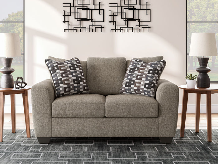 Triston-Peaks - Loveseat - Suede image 4